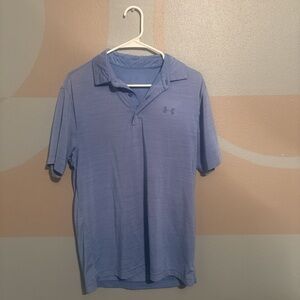 Under Armour Men's Light Blue Polo Shirt